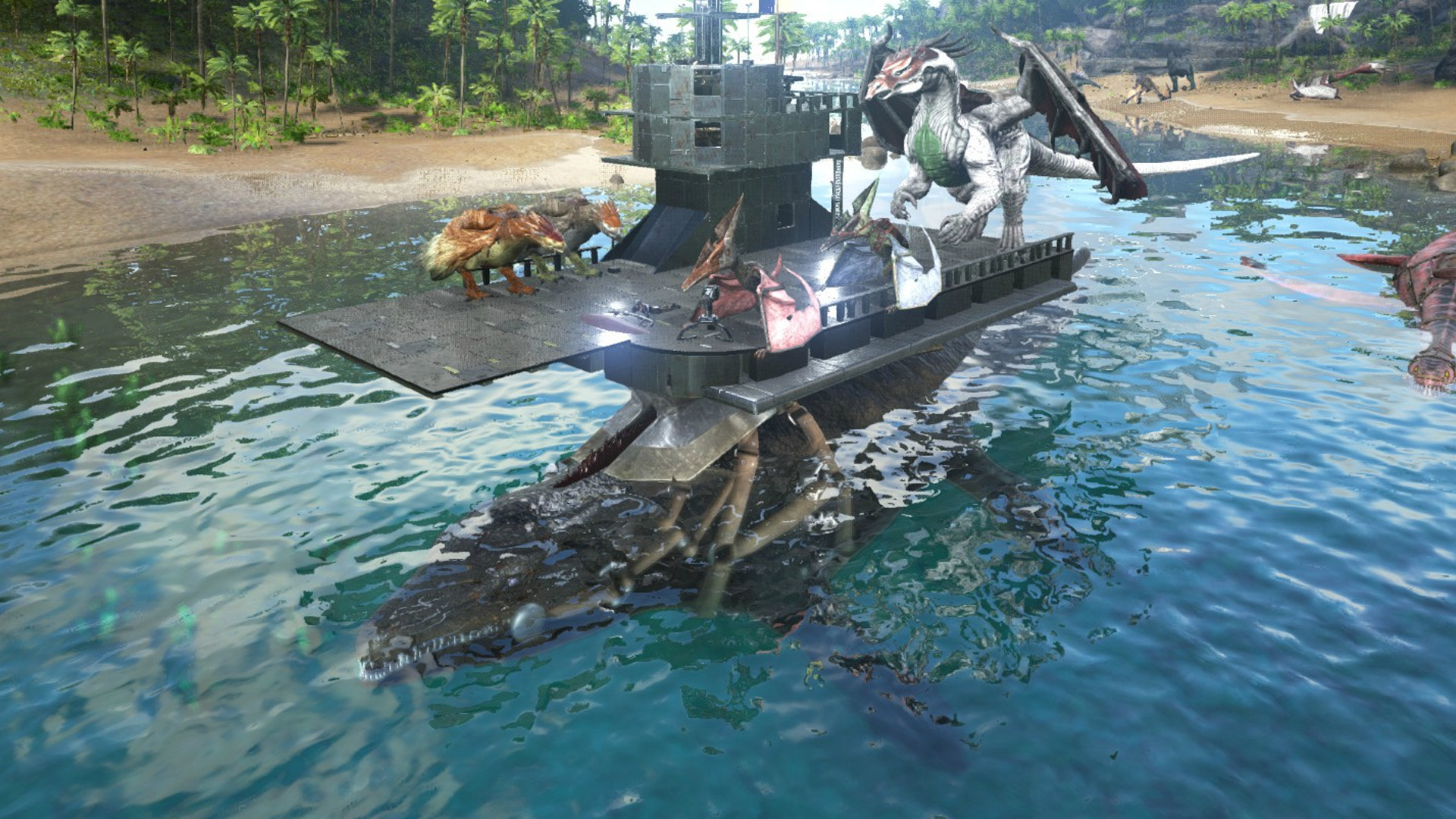 Mosasaur Platform